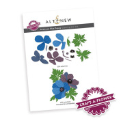 アルテニュー Craft-A-Flower: Anemone Blue Poppy Layering